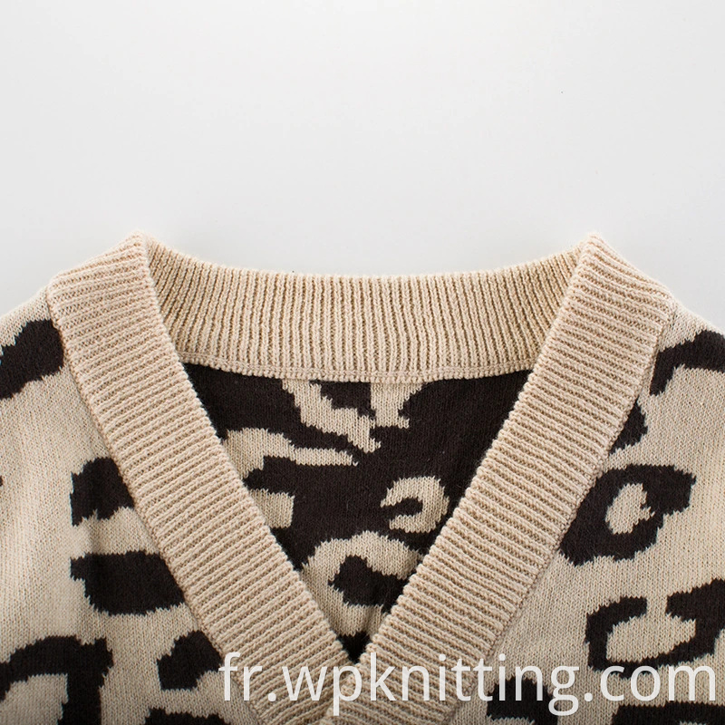 Automn Baby Vêtements Leopard Fashion Trickitwear Cardigan Pullers